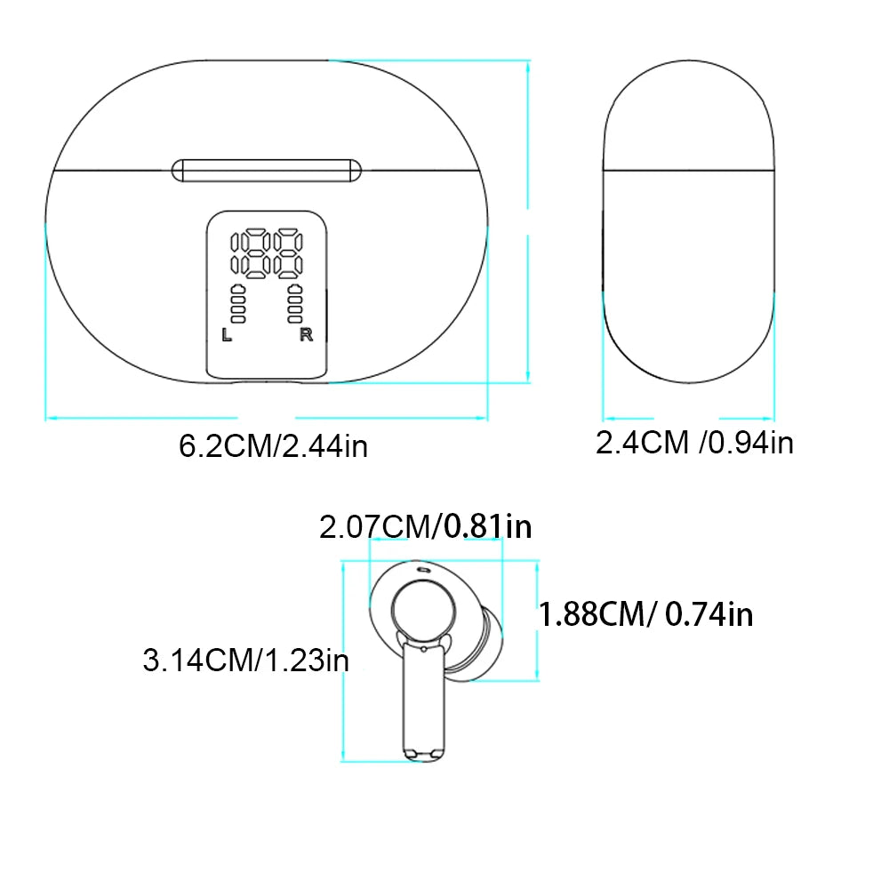 High-Tech Headphones - 144 Languages Translation